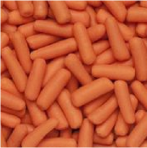 Organic Carrots, Baby (12 ct/cs, 2 lb, Kern County, 26 lbs)